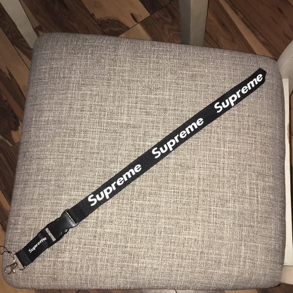 Supreme Other - 🌈NEW🌈 Black and white supreme lanyard